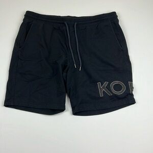 Michael Kors Men’s Drawstring Sweatshorts Size Large Black